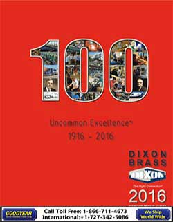 Dixon 2016 Brass Fittings Catalog